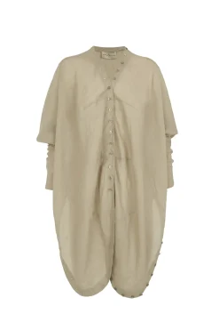 Piano, sage green transformable blouse