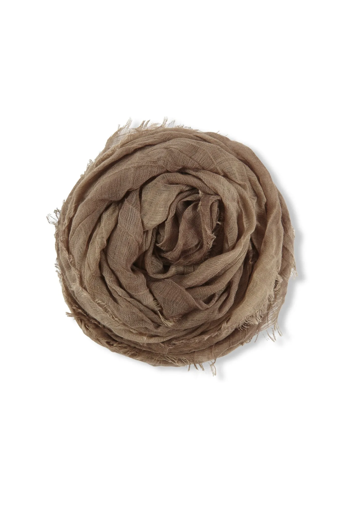 Postal, foulard a rayas vison