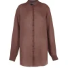 Raoul, camisa en ramio blush
