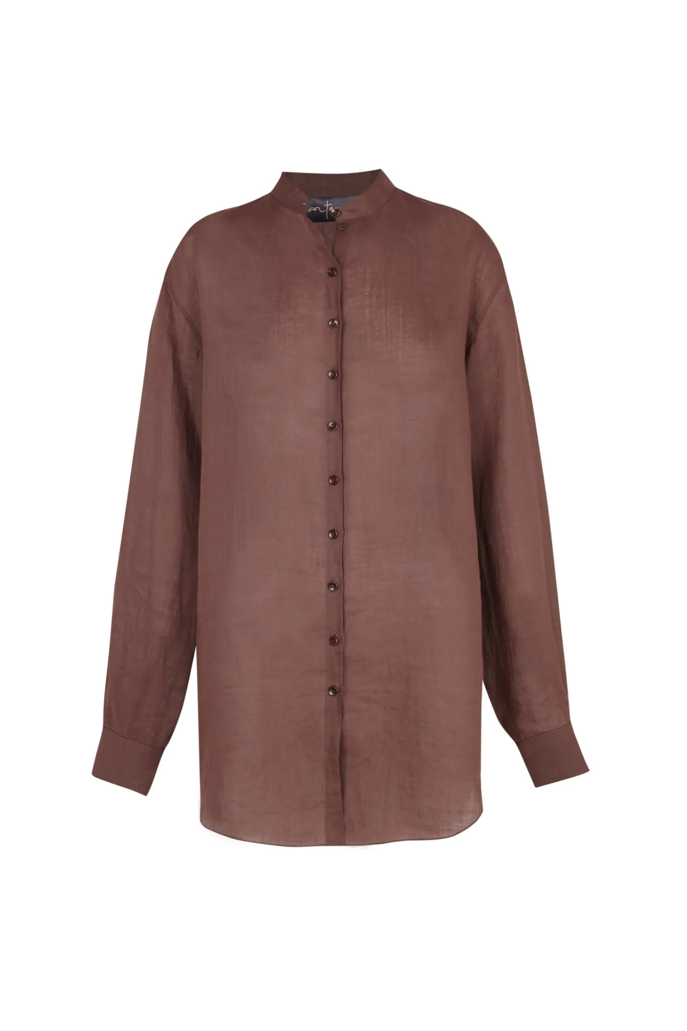 Raoul, camisa en ramio blush