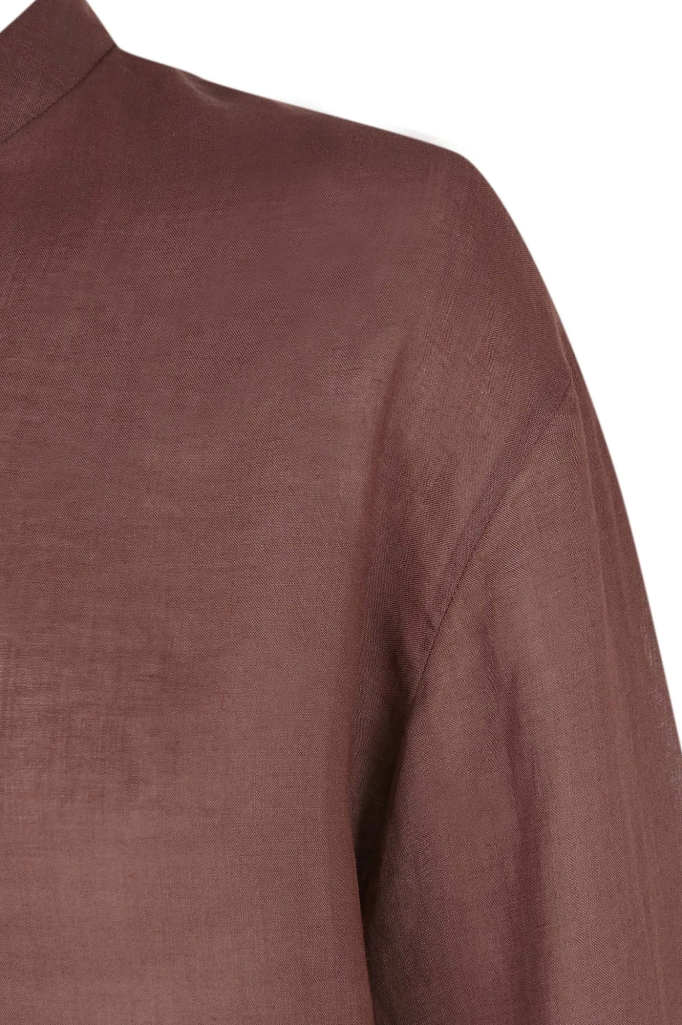 Raoul, camisa en ramio blush
