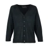 Rinen, navy linen cardigan