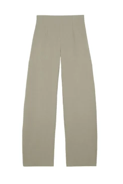 Ruwen, grey high-waisted pants