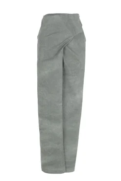 Ryo, maltinto aqua striped skirt