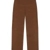 Saga, cinnamon pants