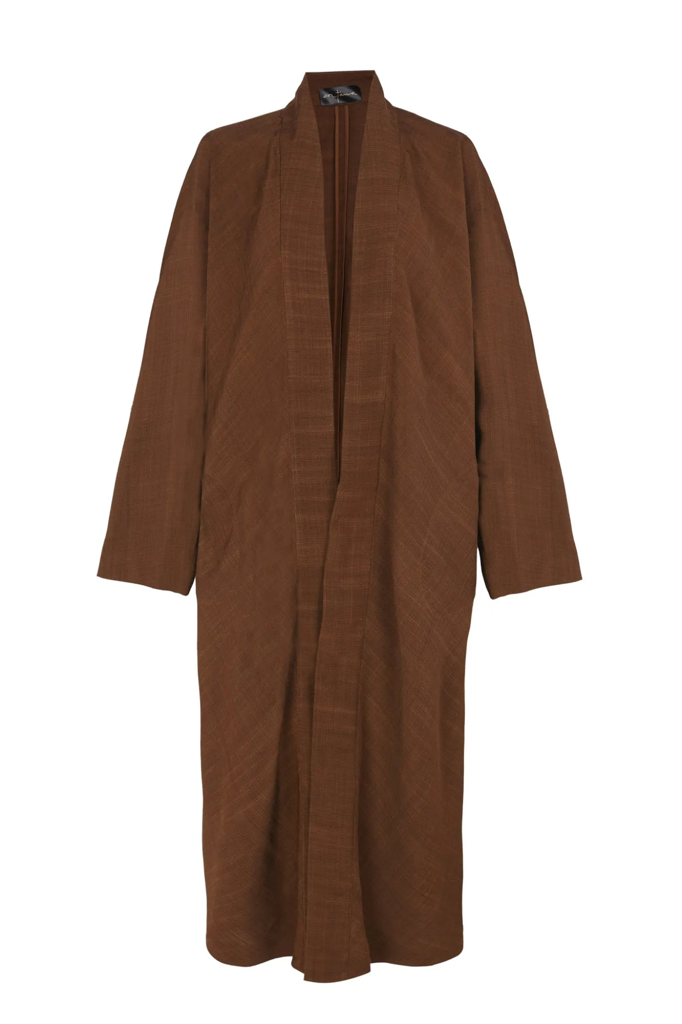 Saga, long cinnamon jacket
