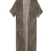 Sera, dejavu print long jacket