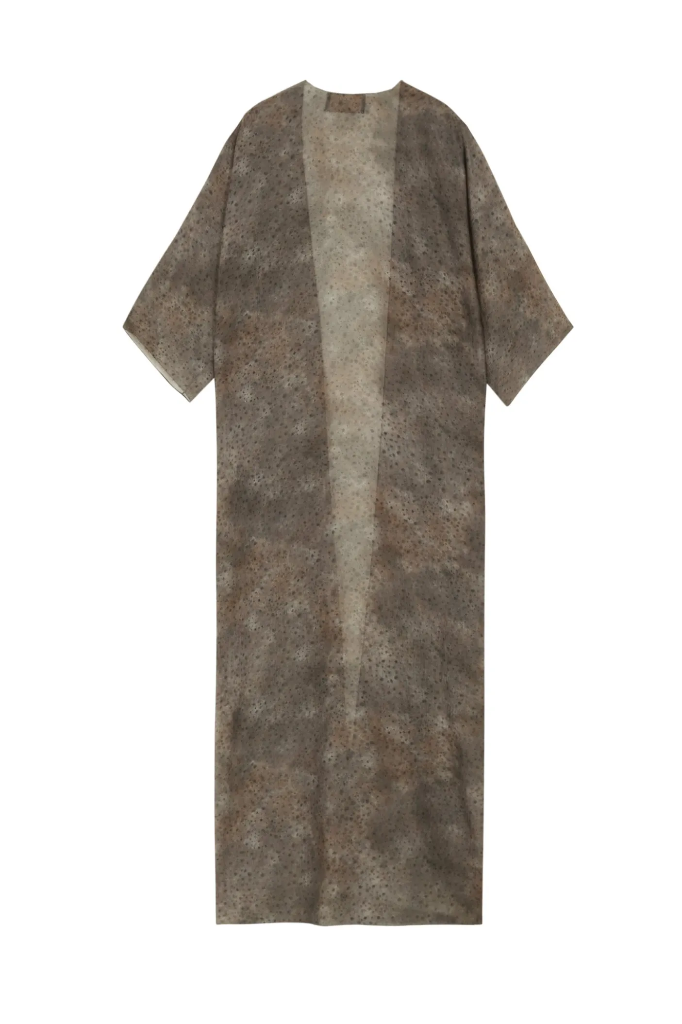 Sera, dejavu print long jacket