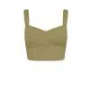 She, top bustier pistacho