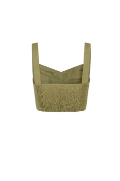 She, top bustier pistacho