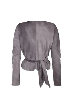 Sparkle, top de seda habotai lila maltinto