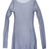 t de tul, top navy rg