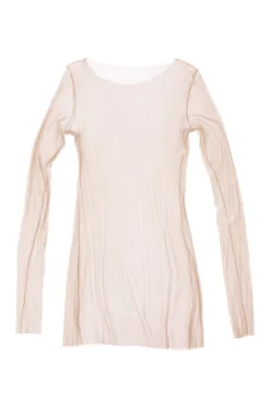 t de tul, tulle top brodo