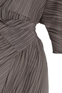 Tarantella, vestido de seda calma print