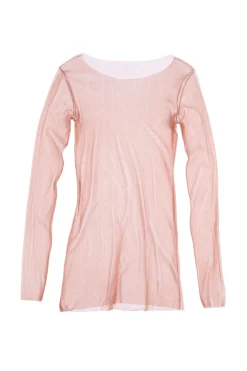 tulle top, sunset po top