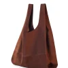 U XL, bolso en ante tabaco