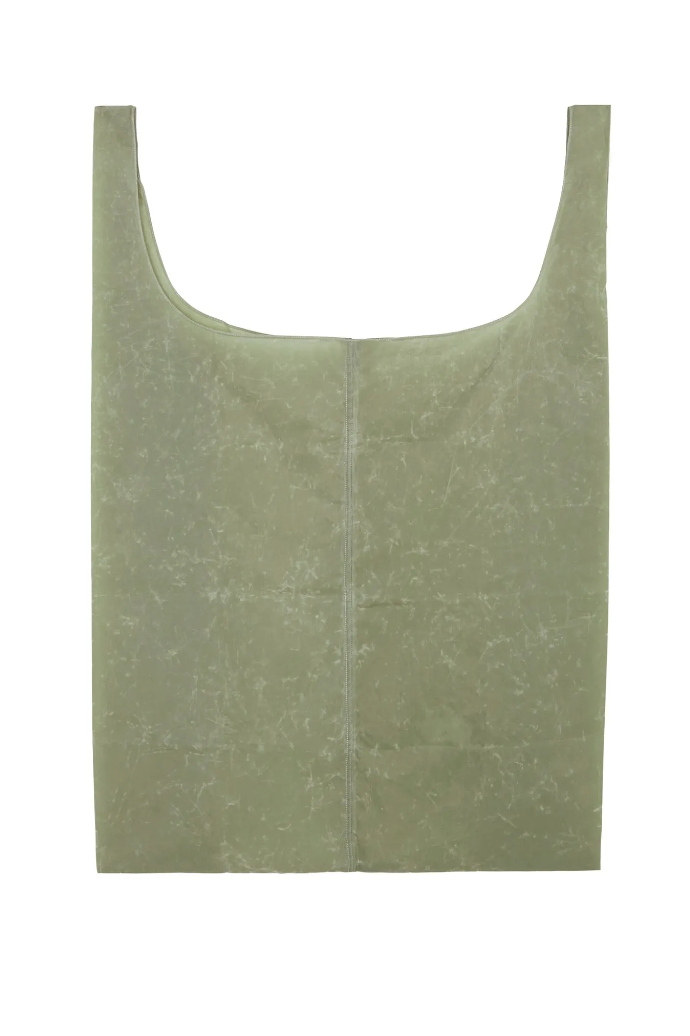 Wax, XL bag in eucalyptus green waxed cotton