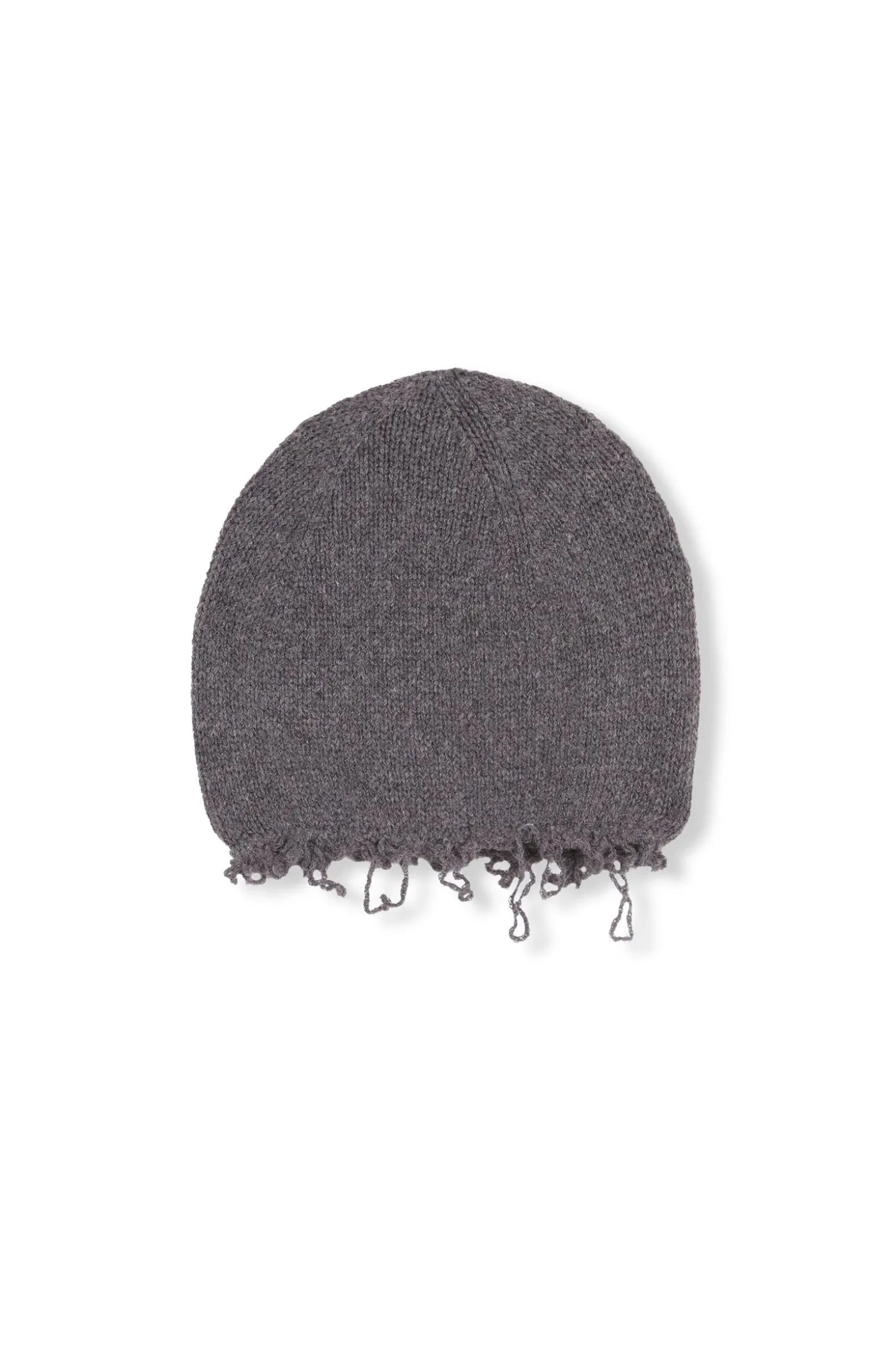 Winter, gorro de lana y cachemir gris melange