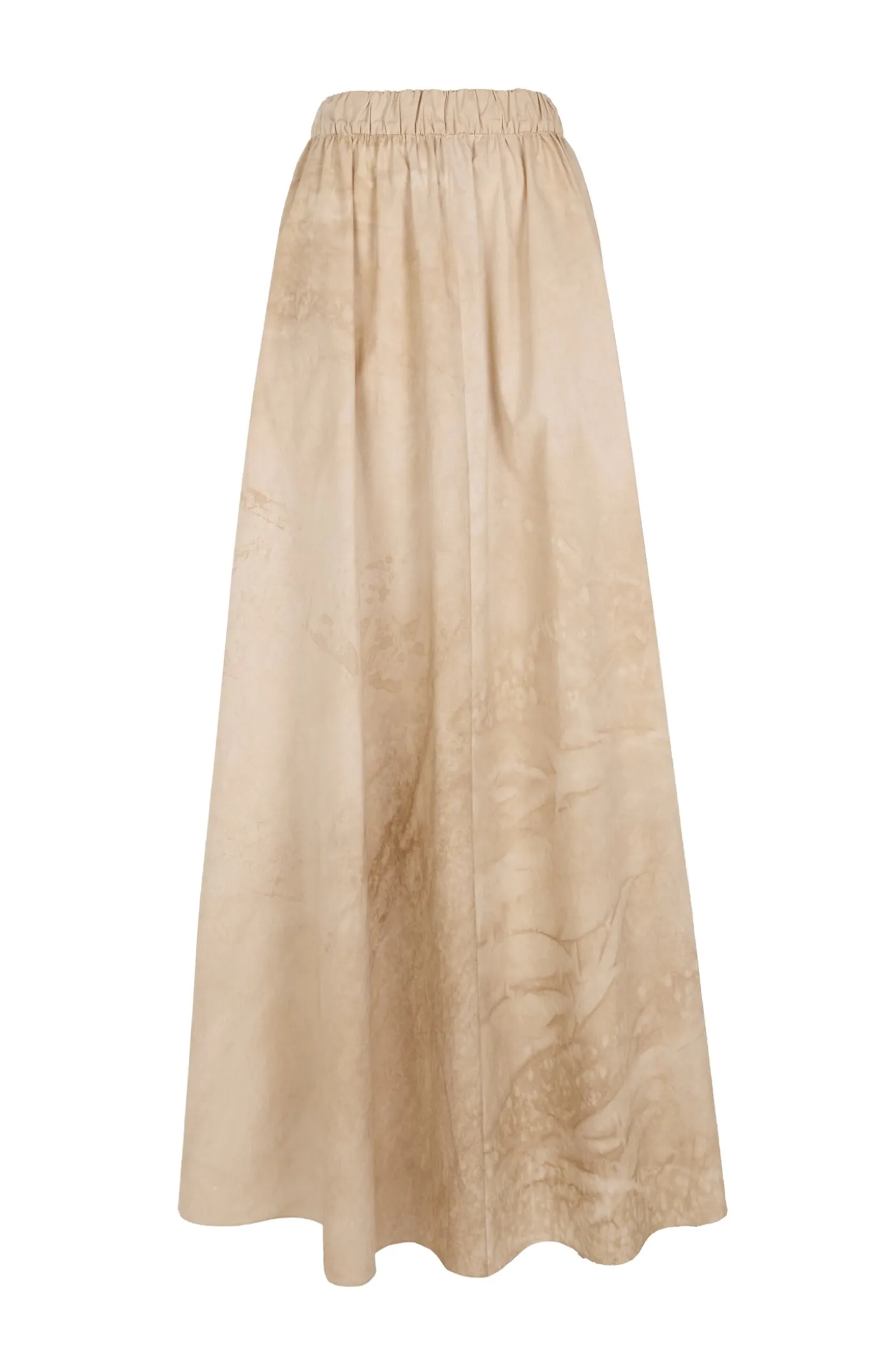 Yoko, fade beige long skirt