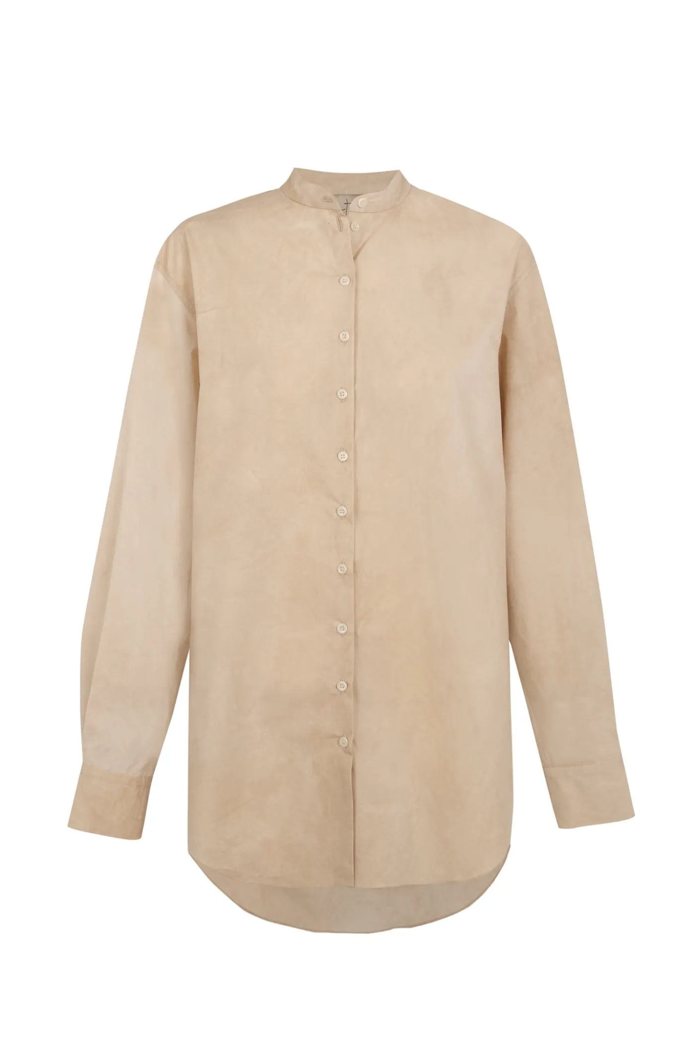 Yoko, fade beige poplin shirt