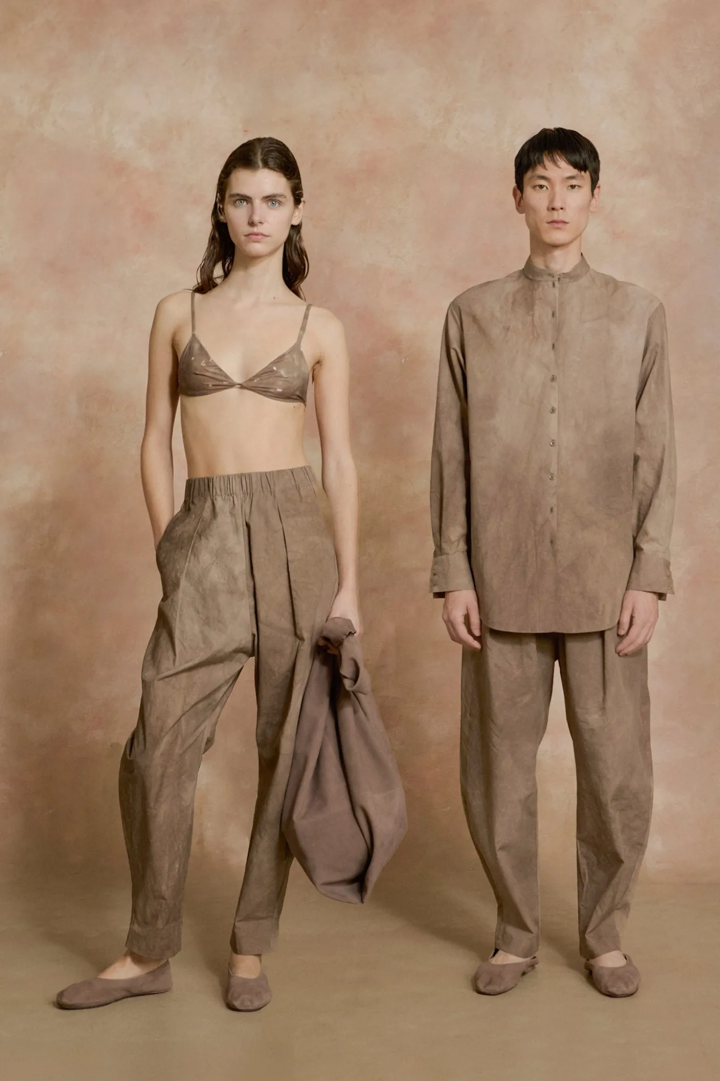 Yoko, fade cocoa pants