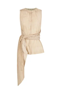 Yoko, top beige maltinto